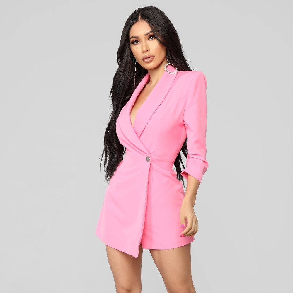 NWT Fashion Nova Invading Your Privacy Romper